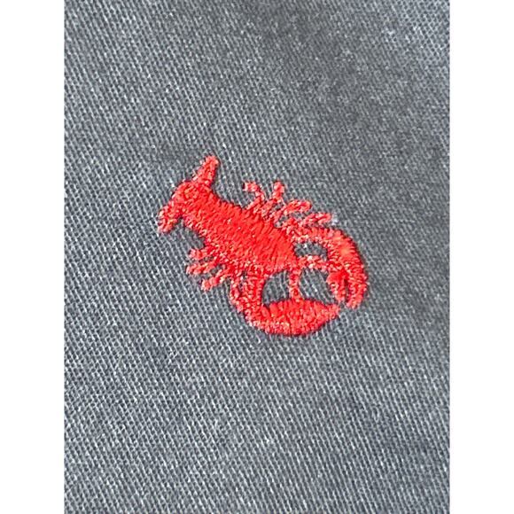 Croft Barrow VTG Skort 6 Navy Blue Red Embroidered Lobsters Shorts Skirt Stretch - Picture 5 of 10